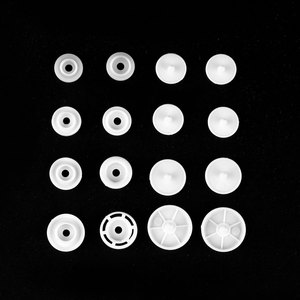 Bouton-pression en résine transparente <span class=keywords><strong>T3</strong></span> VT3 en plastique transparent 10mm 11mm - Product Image 5