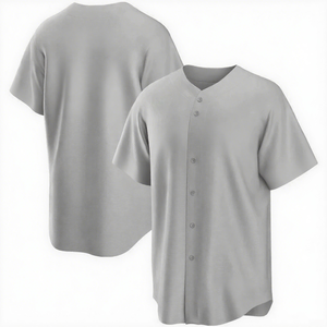 Camisetas personalizadas, camisetas de béisbol a rayas en blanco, gran oferta, uniforme de béisbol con botones - Product Image 3