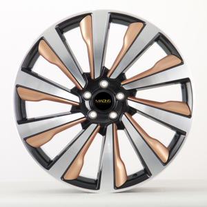 REP F9501 Llantas Forjadas de Aleación de Aluminio de 22/23 Pulgadas 5-120 BMF + Radios Bronce/Gris Metálico, Listas para Enviar para <span class=keywords><strong>Range</strong></span> <span class=keywords><strong>Rover</strong></span> - Product Image 2