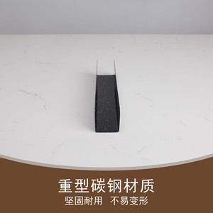 Black Rectangular Bread Mold 24.5x4.1 Cm Non Stick Baking Pan Home Use - Product Image 5