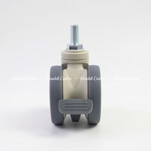 Roulettes de lit d'hôpital en plastique ABS et TPR de haute qualité OEM, roulettes médicales de 3, 4, 5 pouces, prix d'usine, roulettes pour fauteuil dentaire - Product Image 4