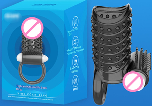 Anillo Vibrador para Pene, Grande y Pequeño, Resistente al Agua, Bloqueador de Semen, Juguete Sexual para Hombres, Venta al por Mayor - Product Image 5