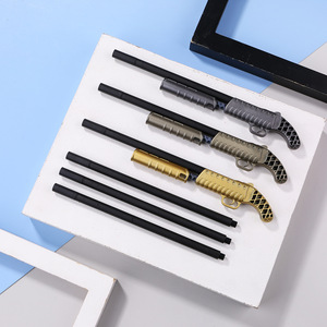 Sinh viên văn phòng phẩm quà tặng hình dạng pubg súng trường Shotgun với ánh sáng gel mực đen bút giải thưởng - Product Image 3