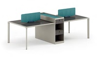 Séparateur de bureau italien Gestionnaire de poste de travail Bureau de table de médecin