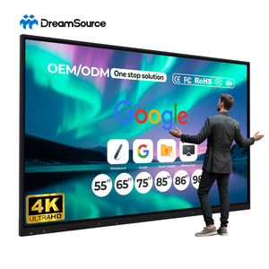 Hot Selling 4K Touch Screen Interactive Display Panel Board Device Wireless Smart Digital <b>Whiteboard</b> For Classroom - Product Image 1