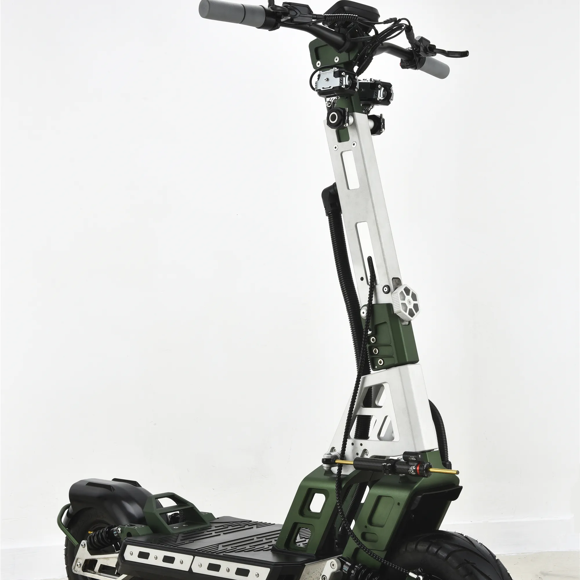 Yeni ürün ucuz 2 tekerlekli elektrikli Scooter 1600w büyük güç Stand Up katlanabilir E Scooter yetişkin için