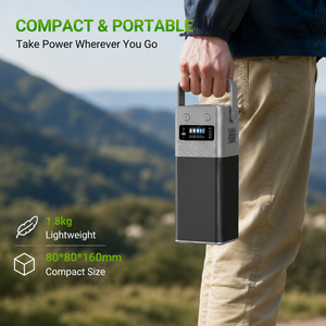 Station d'alimentation portable 192Wh, générateur solaire 200W AC pour les voyages en plein air et le camping - Product Image 5