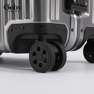 Oby London 20-24 inch hợp kim nhôm khung hành lý Trường hợp Chất lượng cao sang trọng kinh doanh du lịch Spinner Xe đẩy unisex mang theo - Product Image 5