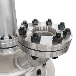 Reactor de vacío de acero inoxidable personalizable <span class=keywords><strong>ASEM</strong></span> CE EAC 100L de poliéster con control automático PLC para temperatura, presión y moneda. - Product Image 4