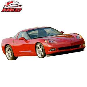 Tapis de sol pour Chevrolet Corvette 05-13 C6, logo OE, tapis en velours noir, 2 pièces - Product Image 2