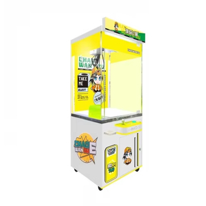 Mini machine d'arcade à griffes à monnayeur, 2 jetons, jeu Hipster, garantie 1 an, machine à poupées en anglais - Product Image 1