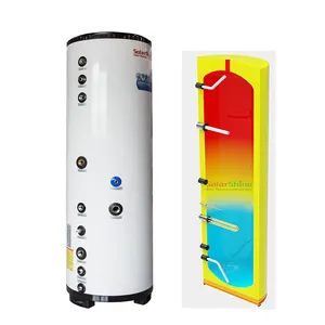 DHW 800l 1000L serbatoio di acqua calda ad alta pressione per caldaia, solare e pompa di calore