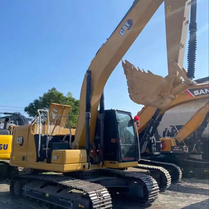 Excavadora de cadenas Caterpillar 320GC usada en oferta, en buen estado de funcionamiento, excavadora Caterpillar de segunda mano de 20 toneladas. - Product Image 1