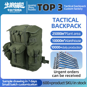 Mochila Táctica Personalizada Step Wolf, de Poliéster para Exteriores, Gran Capacidad, Unisex, Color Sólido HY8130 - Product Image 3