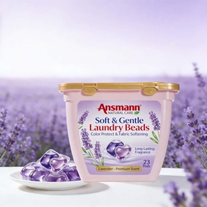 Cápsulas de Detergente para Ropa Ecológicas con Aroma a Lavanda, Protector de Color y Limpieza Profunda para Prendas - Product Image 2