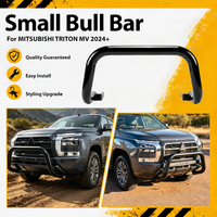 Barre de pare-chocs avant en acier noir pour Mitsubishi Triton MV 2024+