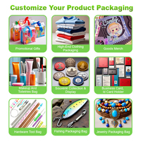 Contacter UIOWIO Pochettes à fermeture éclair givrées de luxe réutilisables en PVC transparent personnalisé finition mate au toucher doux pour bijoux cadeaux