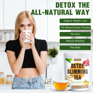 OEM Paquete personalizado privado Vientre plano Pérdida <span class=keywords><strong>de</strong></span> peso Quemar grasa Té Detox Té Delgado - Product Image 4