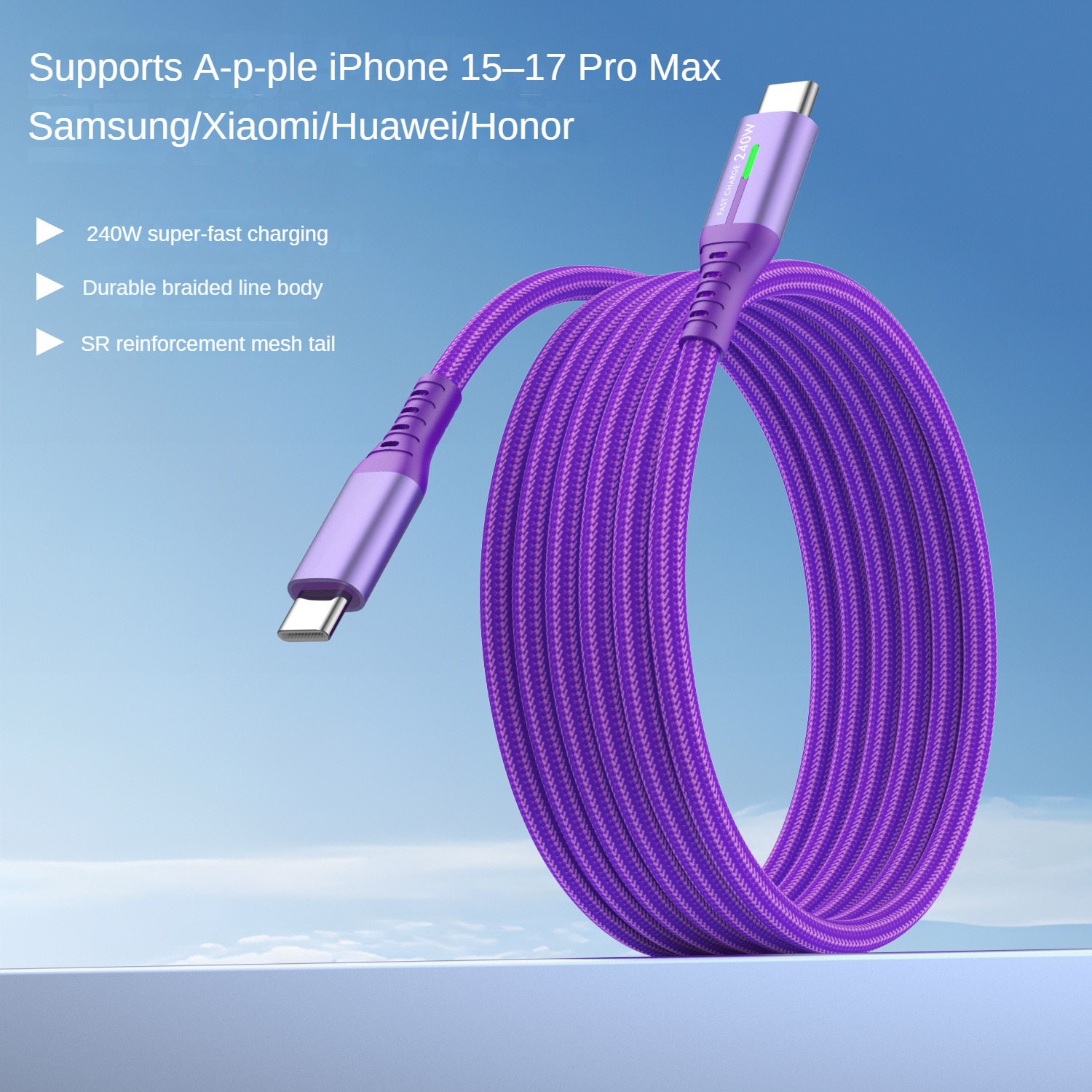 Fil de nylon violet 240W Tianzhu C-C