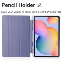 Plaque arrière de protection transparente de qualité supérieure pour Samsung Galaxy Tab S6 Lite 10.4 pouces P610 P615, coque rigide transparente