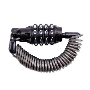 Candado para Bicicleta Yueli, Cable de Acero de 1.8m, Duradero, Antirrobo, para Bicicleta de Montaña, Carretera, Casco y Equipaje - Product Image 3