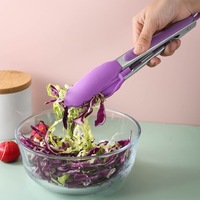 Ustensiles de cuisine en silicone durables pour le camping en plein air, la pâtisserie, le thé et la cuisson des aliments