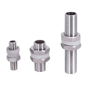 1/4 "3/8" 1/2 "3/4" 1 "-2" Bsp 30 40 50 60 80 100 120 150Mm Roestvrij Full-Thread Schotslot Pijpfitting Watertank <span class=keywords><strong>Aquarium</strong></span> - Product Image 1