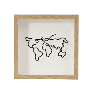 Hot Ticket Storage Cadre <span class=keywords><strong>En</strong></span> Bois Carte Postale Souvenir Boîte De Dépôt Carte Boîte <span class=keywords><strong>Photo</strong></span> Cadre Tirelire - Product Image 5