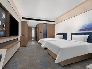 Meubles d'hôtel en gros de l'usine SHIYI Hampton by Hilton pour <span class=keywords><strong>les</strong></span> restaurants modernes 5 étoiles et <span class=keywords><strong>les</strong></span> ensembles de chambre à coucher, fourniture complète de projets - Product Image 5