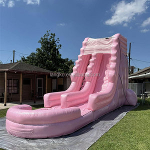 Tobogán Acuático Inflable <span class=keywords><strong>Rosa</strong></span>, Toboganes de Agua Inflables, Wasserrutschen Inflable, Tobogán Inflable para la Piscina - Product Image 4