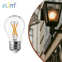 Ampoule LED A15 de haute qualité 8W 1100LM Haut Lumen 120V Verre transparent Lampes à filament LED Utilisation pour la maison Hôtel Certifié UL CUL