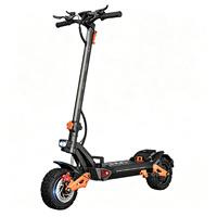 Trottinette électrique pliable en alliage d'aluminium haute puissance 6000W avec amortissement, longue autonomie, vitesse maximale de 80 km/h pour adultes