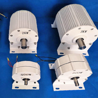Générateur basse vitesse 1Kw Low RPM Fabricant d'alternateur à aimant permanent