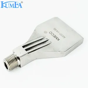 KUMEA 1/4'' Industrial compressed air blowing SS air knife wind jet nozzle