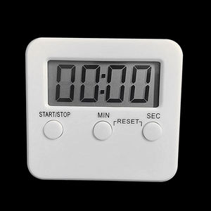Temporizador de Cocina Digital Mini de Plástico con <span class=keywords><strong>Pantalla</strong></span> LCD, Temporizador de Cocina con Dígitos Grandes, Alarma Fuerte, Base Magnética - Product Image 3