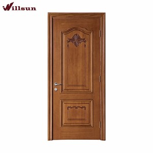 <span class=keywords><strong>Teck</strong></span> Sculpture Porte En Bois Conception Originale de Sculpture Sur Bois Porte Principale Porte Affleurante En Contreplaqué - Product Image 1