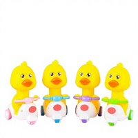 Jouet moto à inertie Duckie - Véhicule éducatif à tirer et à faire accélérer pour les tout-petits, développe les capacités motrices et l'apprentissage cause-effet