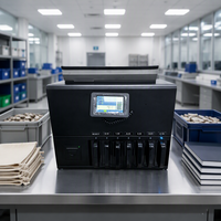 Compteuse de devises multi-devises et trieuse de pièces Jinrui JBY-CC02B de qualité bancaire, robuste et très bien notée
