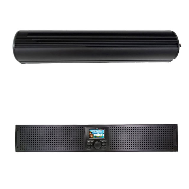 UTV Sound System Golf Cart Boat Audio 76cm 30" 4X4.5 Coax 2X2.5 Tweeter BT Waterproof Soundbar UTV HD760-335