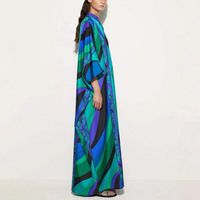 Robe plissée en mousseline de soie pour femmes, longueur genou, manches 3/4, avec volants, décontractée, élégante, pour la plage, été