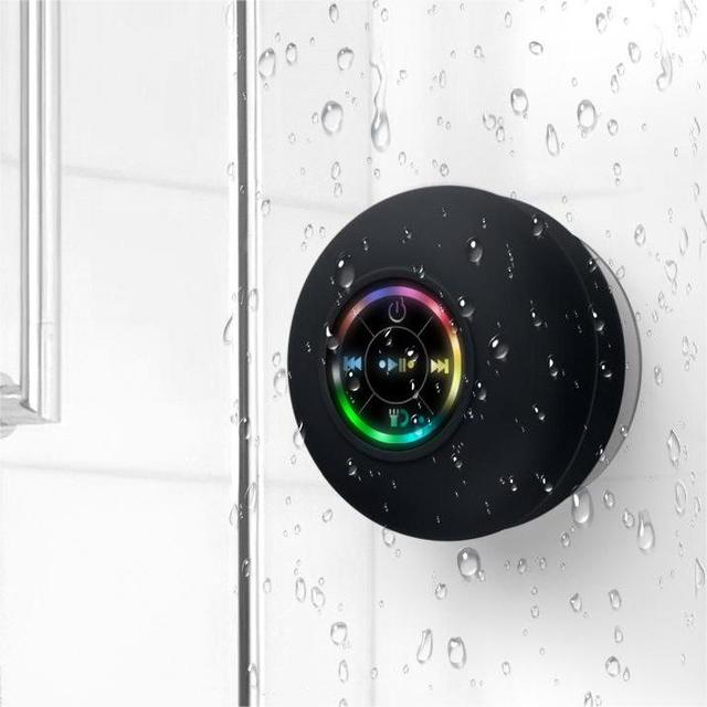 Portable Colorful Wireless Speakers Radio Subwoofer Round Small Steel Cannon BT 3D Mini Speaker