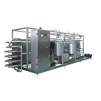 Mini ligne de stérilisation UHT de laboratoire Machine de stérilisation Usine de traitement du lait UHT à petite échelle
