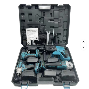 5-in-1 Brushless Cordless Power <b>Tool</b> Set Lithium Battery Hard Case Aluminum Construction Includes Angle PL-5 High Torque 350 - Product Image 6