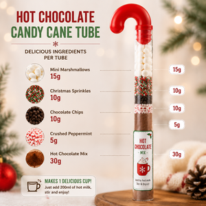 Contenants transparents personnalisés en PET de 40 mm avec crochets pour cannes en sucre, <span class=keywords><strong>tubes</strong></span> d'emballage pour bonbons, pour offrir des cadeaux de Noël - Product Image 4