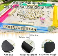 Accessoire de jeu de Mahjong polyvalent, Kit complet tout-en-un, Portable, résistant à l'eau, durable, pour les joueurs débutants et expérimentés, au quotidien