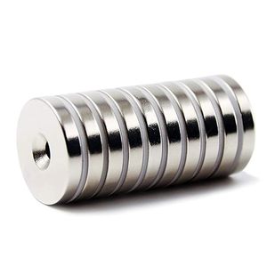 Cường độ cao N52 Vòng NdFeB nam châm chìm lỗ đĩa với lớp phủ niken từ levitation Kit loại vĩnh viễn - Product Image 3