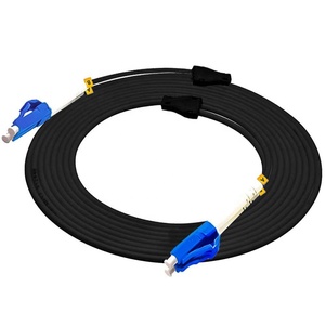 Ftth Thả 100ft 30M LC Ngoài Trời Bọc Thép <span class=keywords><strong>Duplex</strong></span> 9/125 <span class=keywords><strong>SM</strong></span> Cáp Quang Jumper Cáp Quang Singlemode LC-LC - Product Image 1