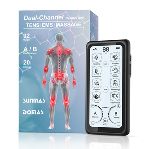 Portable Touch Screen Customized Modes Electric Therapy EMS <strong>Massager</strong> Tens Unit Electronic Pulse <strong>Massager</strong> Tens <strong>Massager</strong> Tens Unit - Product Image 1