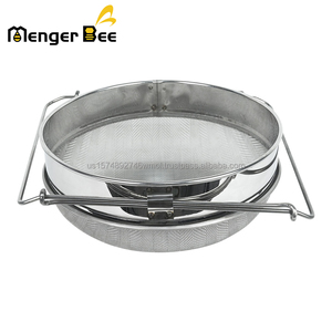 New Hot Sales 16/30 <b>Mesh</b> Double Sieve Stainless Steel Honey <b>Strainer</b> with 1 Year Warranty for Beekeeping and Honey Processing - Product Image 5