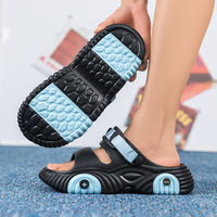 Sandales pour couples 2026 Nouvelle Collection Antidérapantes Résistantes à l'usure Chaussons Homme Été Respirantes Intérieur-Extérieur Loisirs Plage Tige en EVA